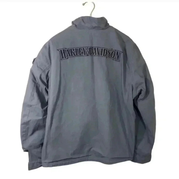 HARLEY Davidson Mens Reversible Cargo Jacket.  XL - Picture 2 of 12